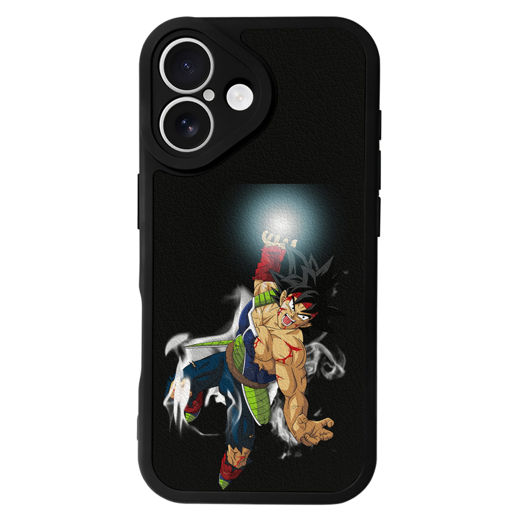 （画像用） ドラゴンボール バーダック DRAGON BALL Burdock 【iPhone 16シリーズ対応】シリコンスマホケース（レザー調） 材質：シリコン
